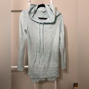 Light Blue Sweater with hood